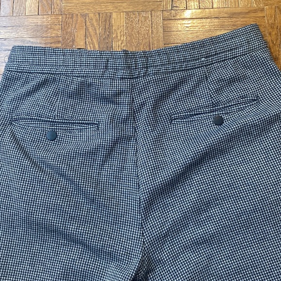 Men’s skinny Zara Houndstooth pants with drawstring, button and zipper - Picture 6 of 6